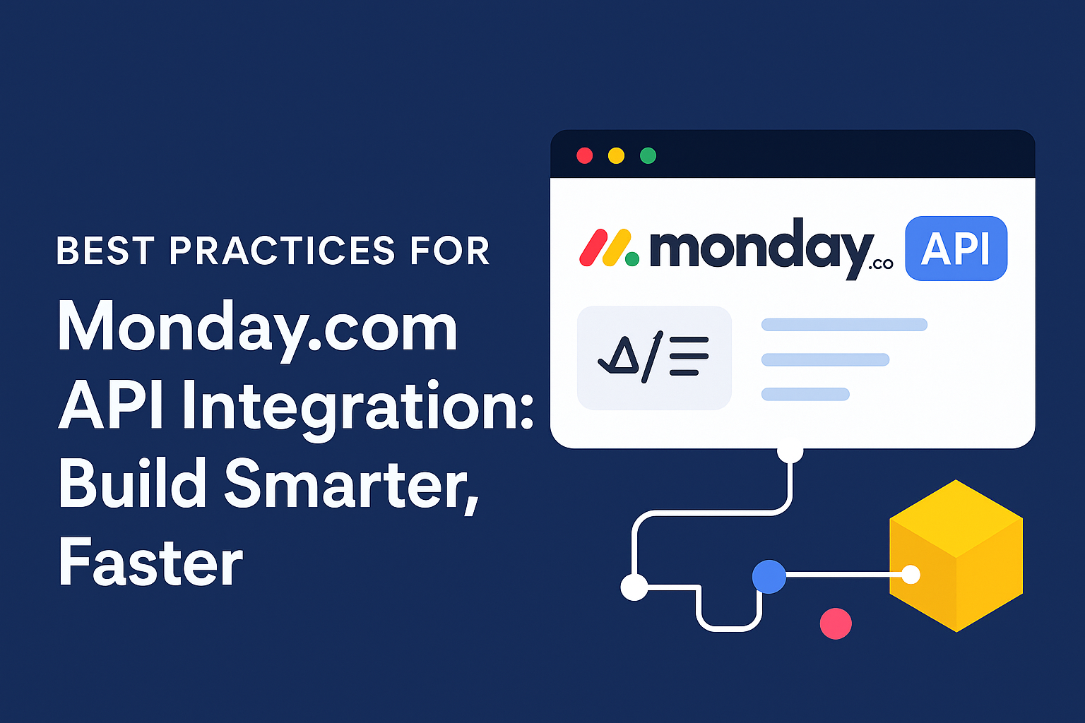 Best Practices for Monday.com API Integration Practices for Monday.com API Integration