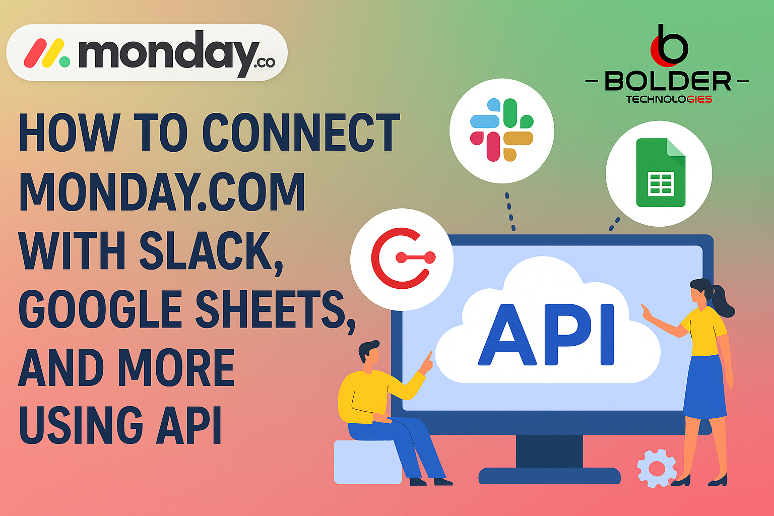 How to Connect Monday.com with Slack, Google Sheets, and More Using API How to Connect Monday.com with Slack, Google Sheets, and More